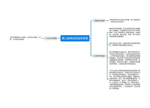 婴儿痉挛症的症状表现