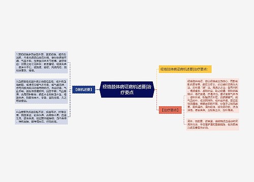 经络肢体病证病机述要|治疗要点