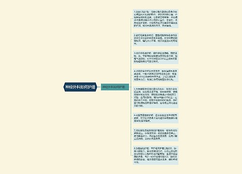 神经外科如何护理