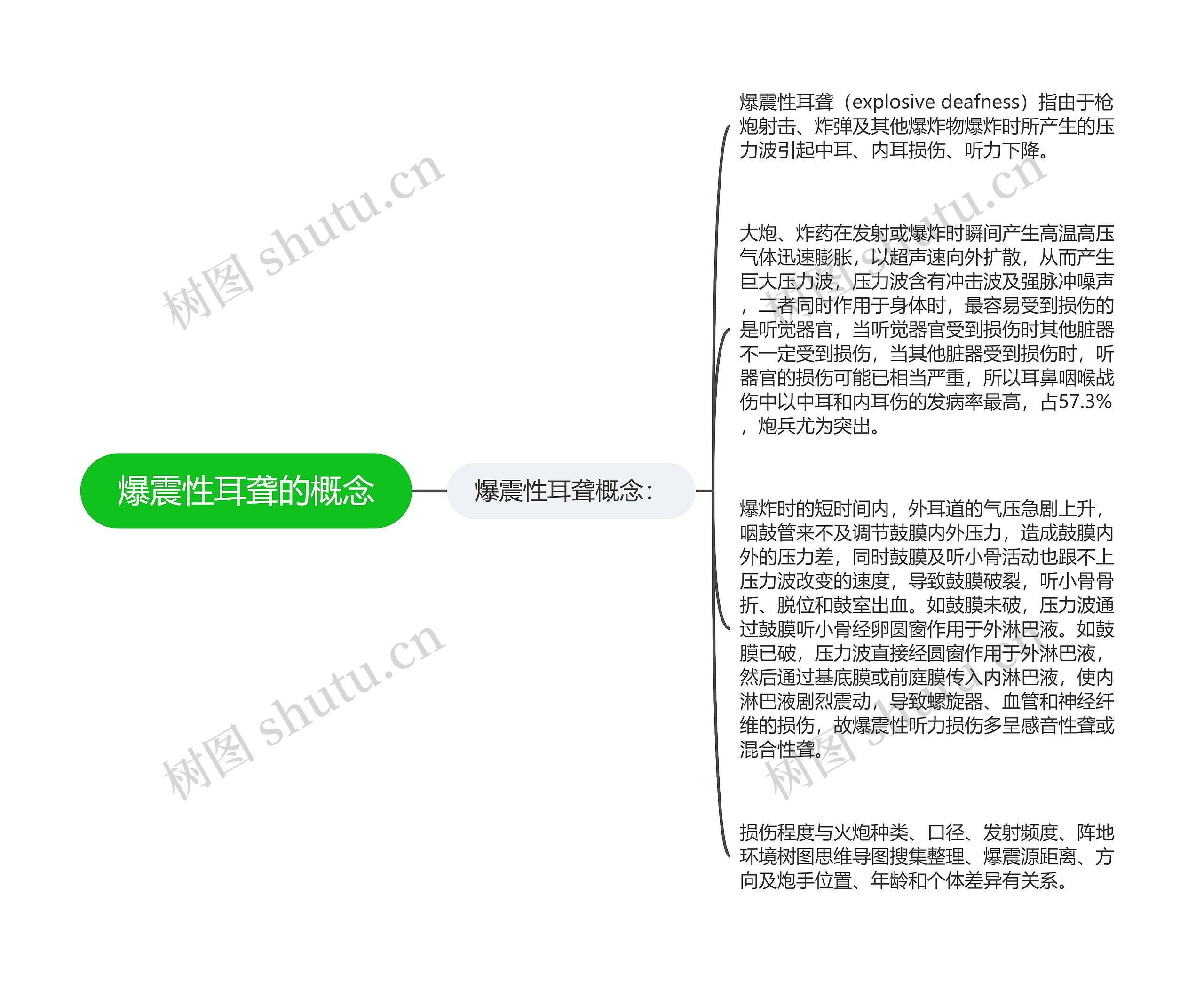 爆震性耳聋的概念