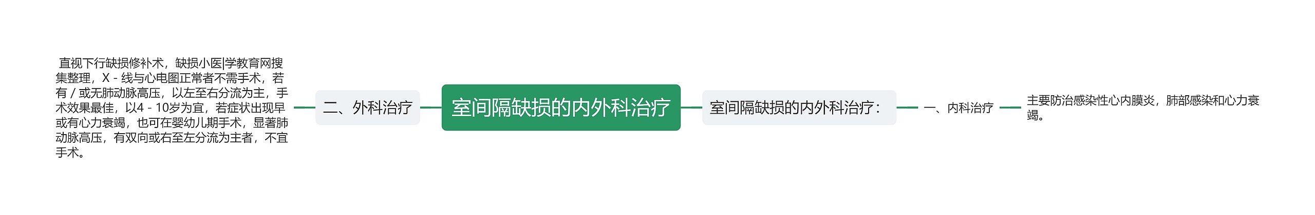 室间隔缺损的内外科治疗