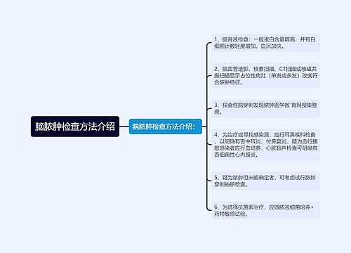 脑脓肿检查方法介绍