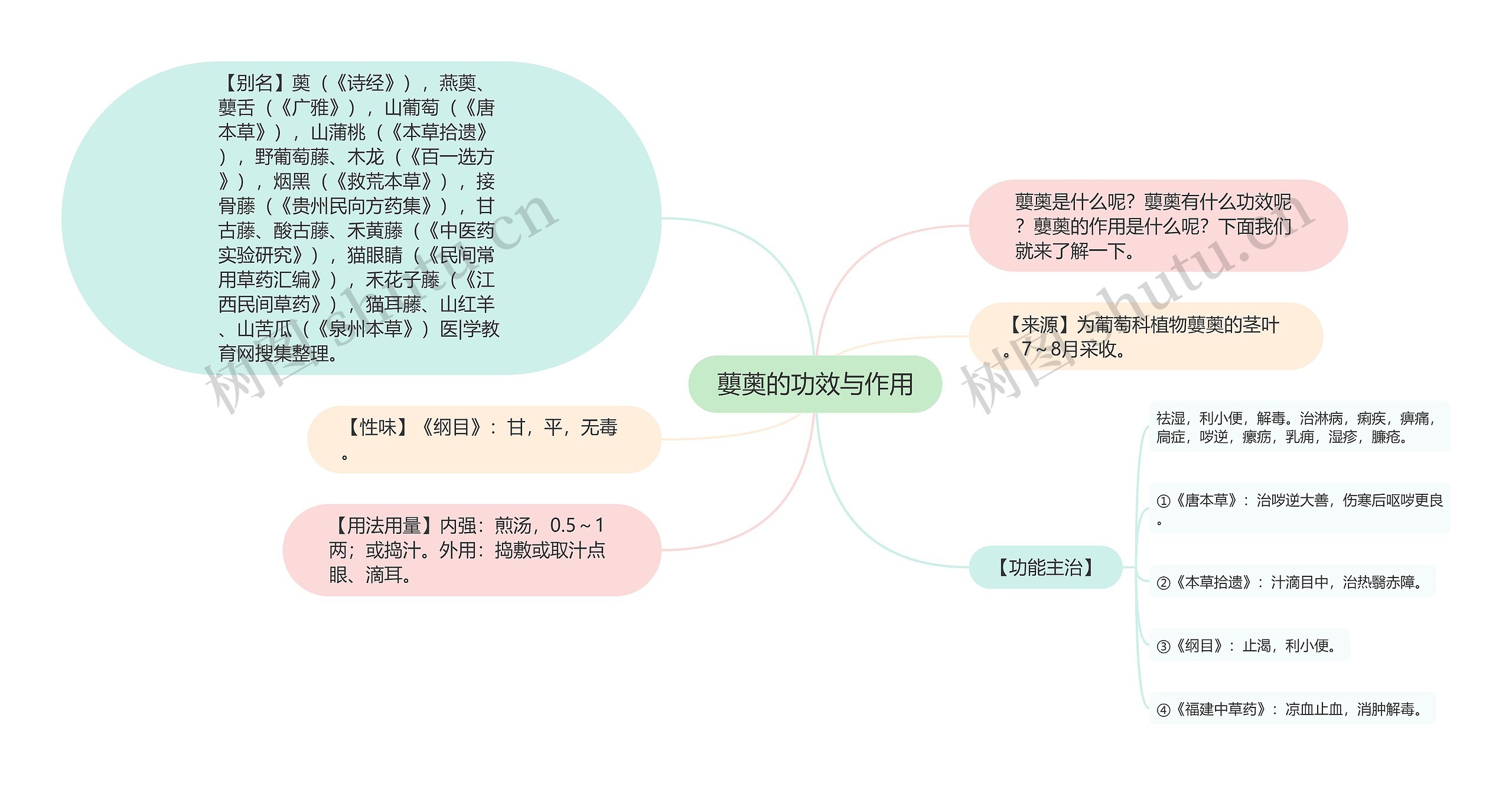 蘡薁的功效与作用