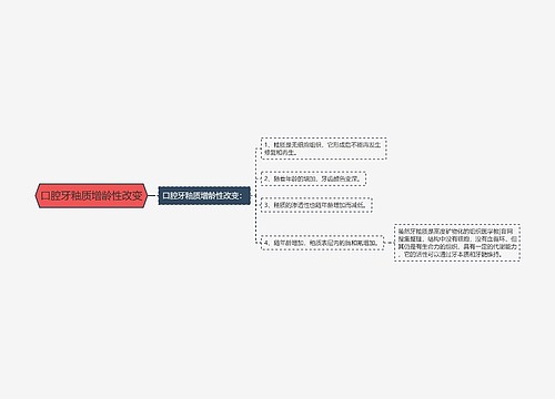 口腔牙釉质增龄性改变