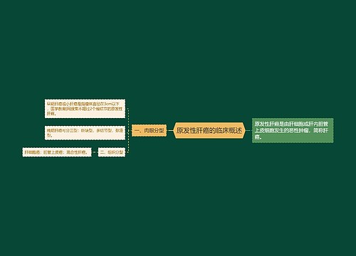 原发性肝癌的临床概述