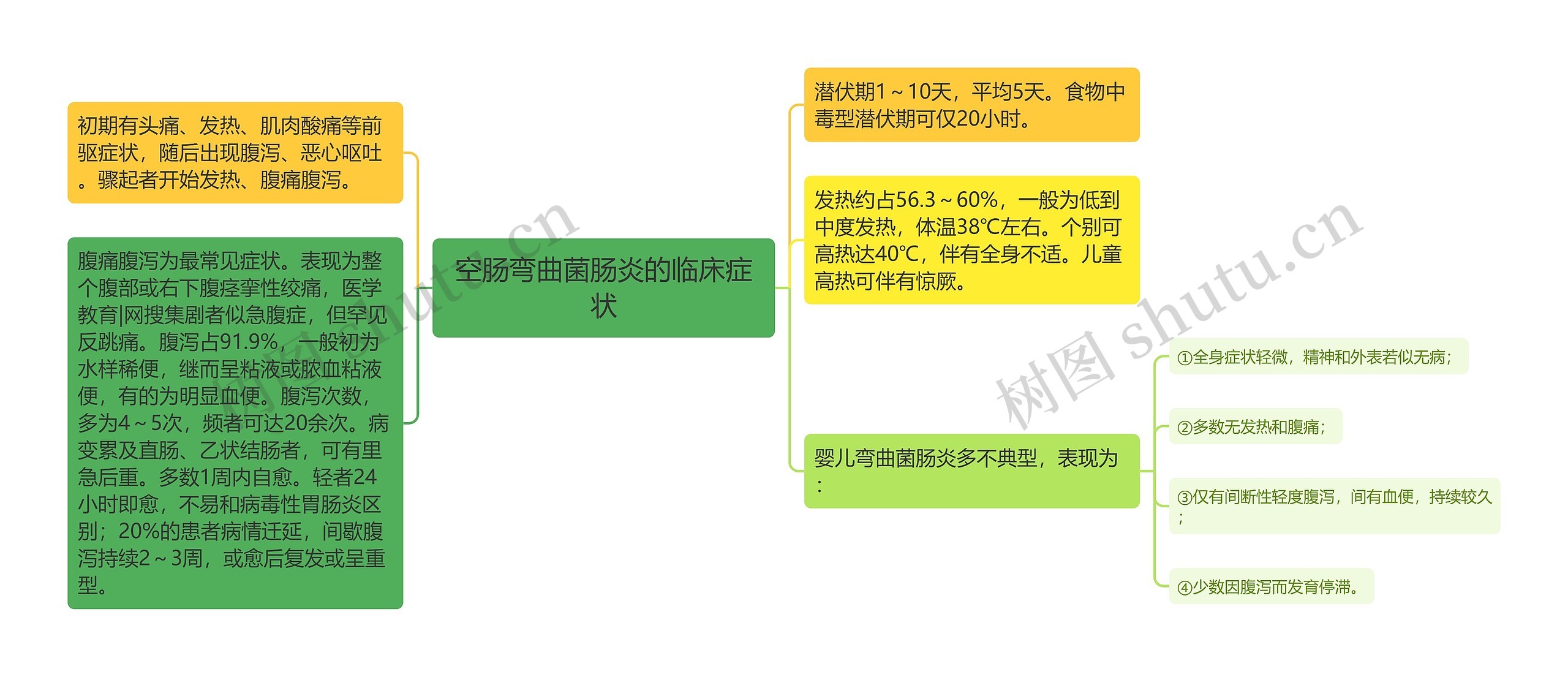 空肠弯曲菌肠炎的临床症状