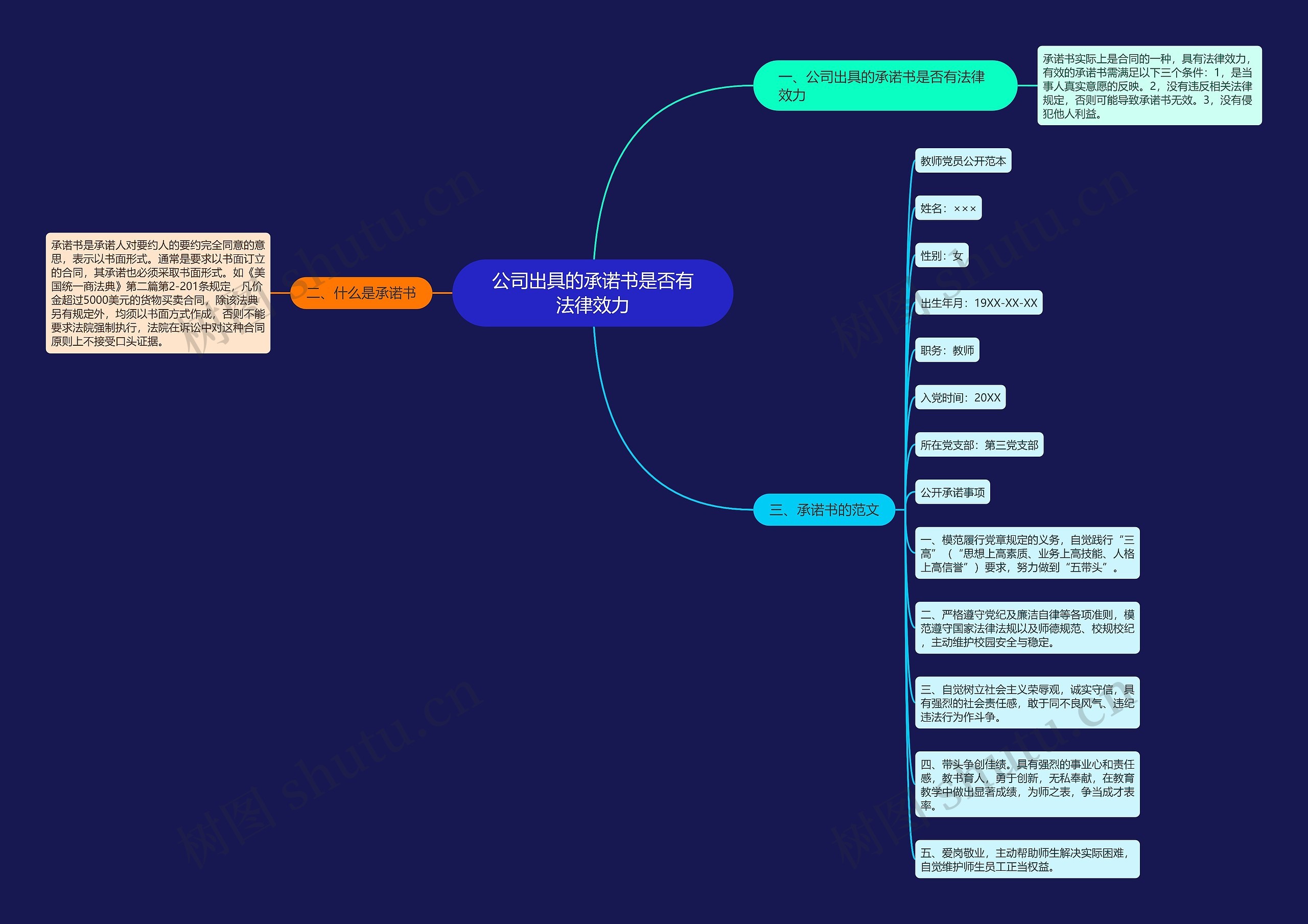 公司出具的承诺书是否有法律效力 公司出具的承诺书是否有法律效力
