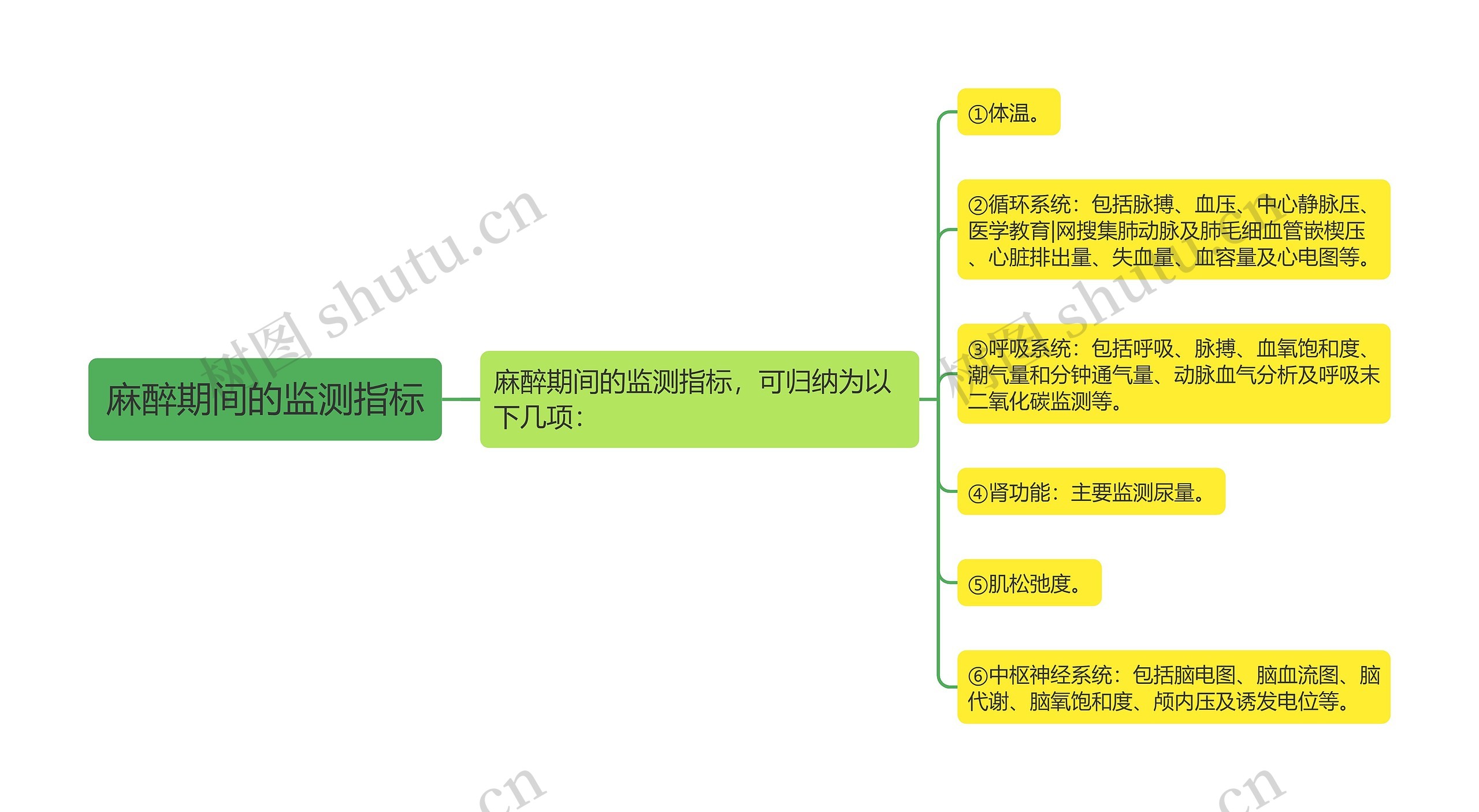 麻醉期间的监测指标