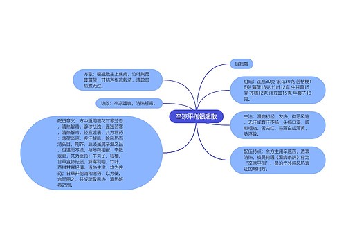 辛凉平剂银翘散