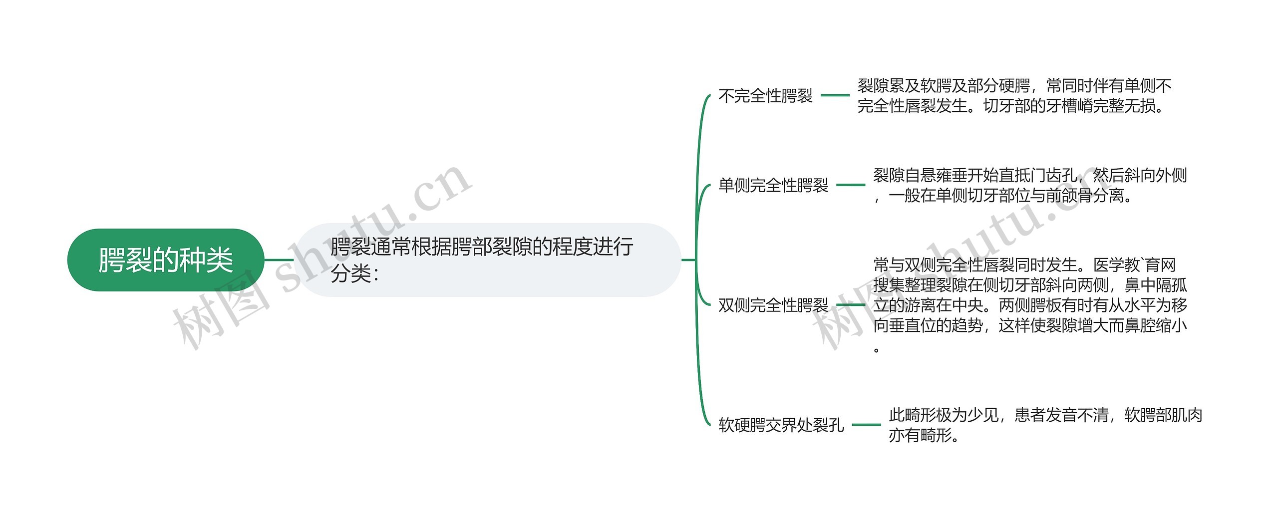 腭裂的种类