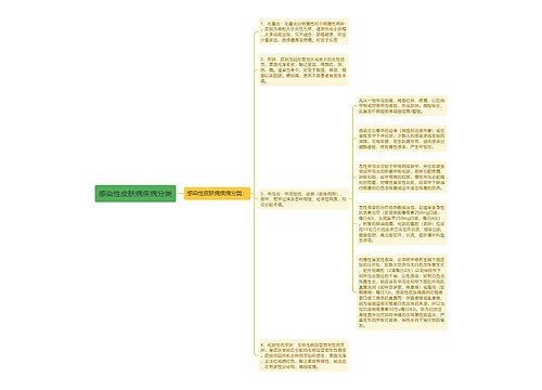 感染性皮肤病疾病分类