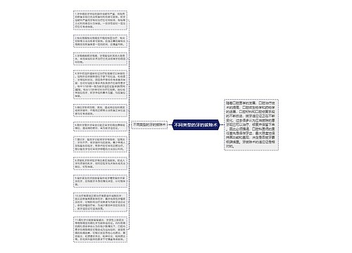 不同类型的牙的拔除术