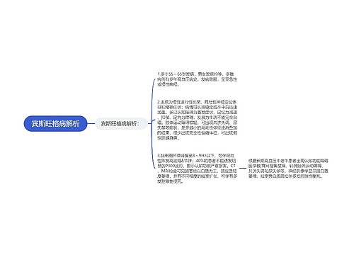 宾斯旺格病解析