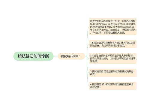 膀胱结石如何诊断