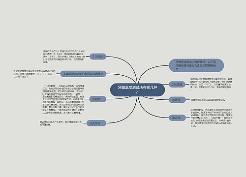 牙髓温度测试法有哪几种？