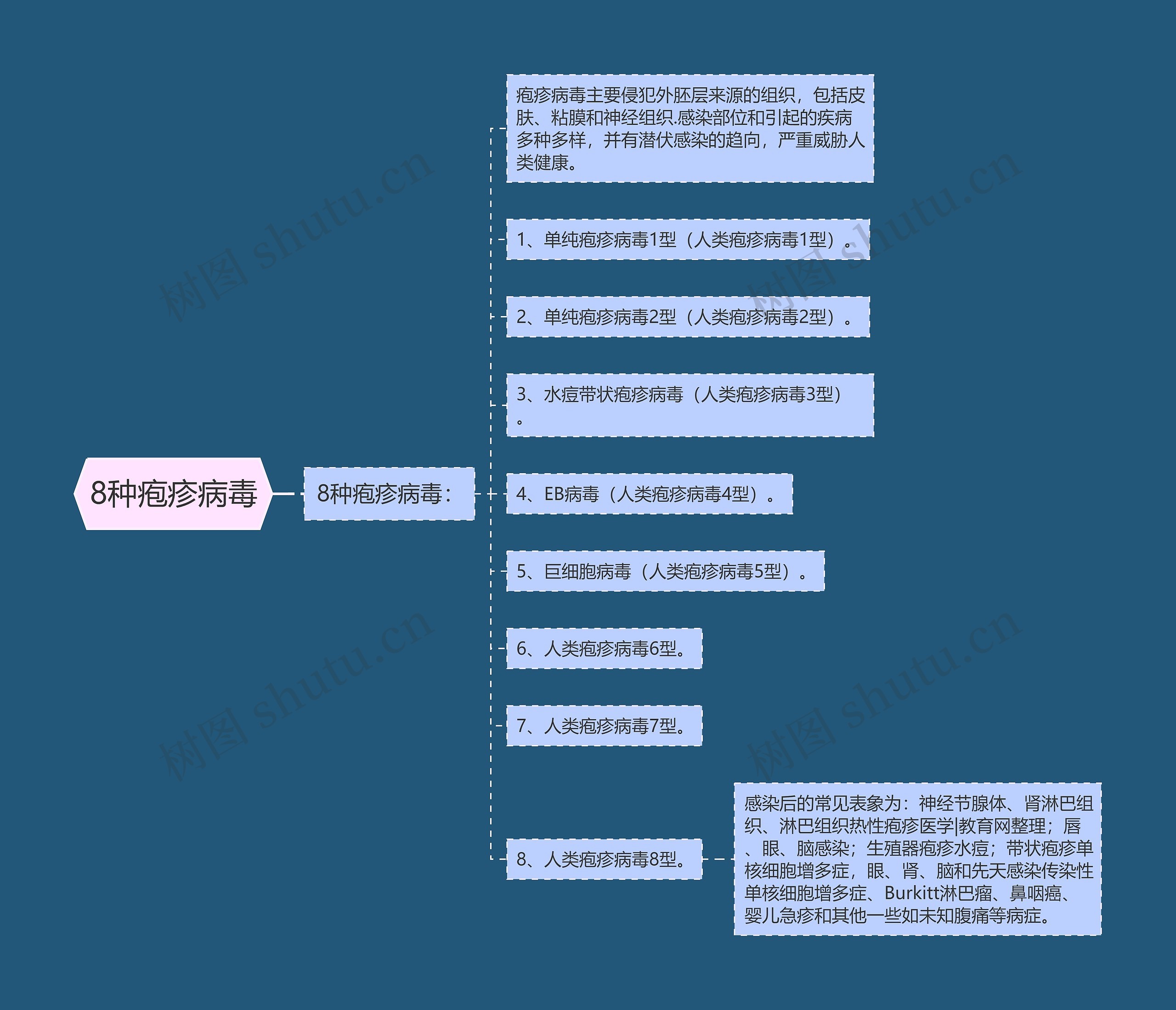 8种疱疹病毒