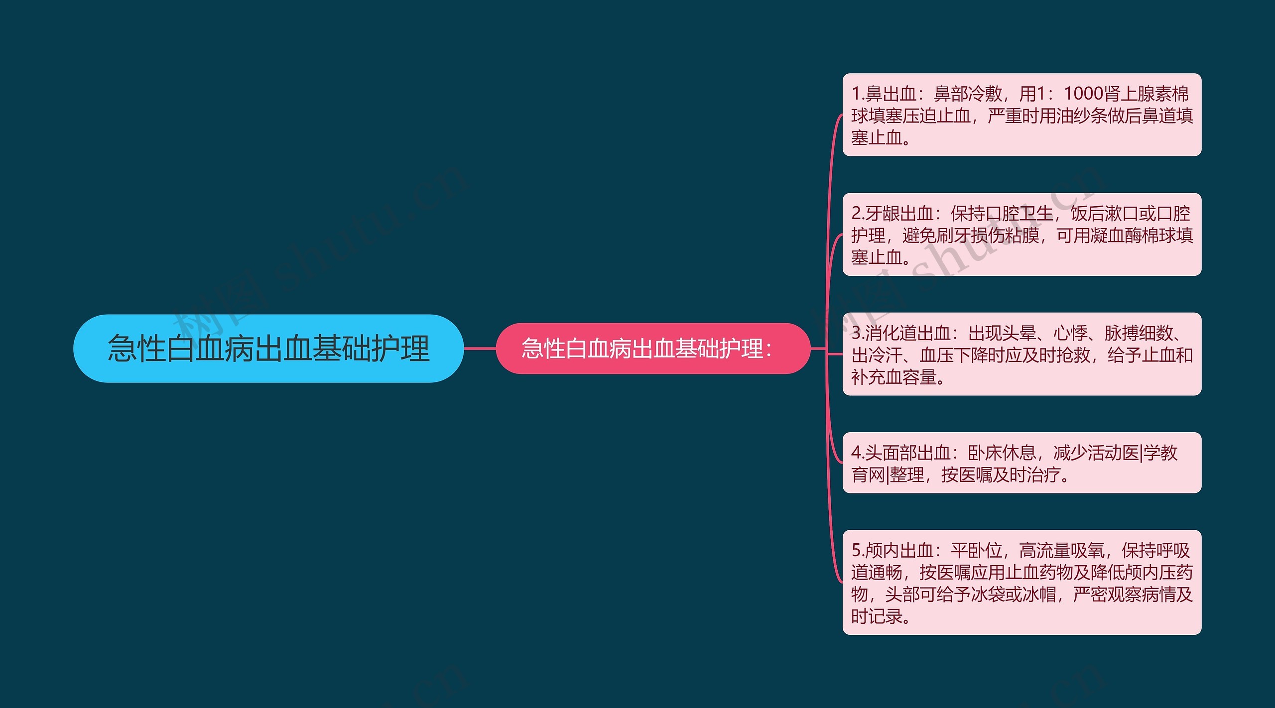 急性白血病出血基础护理 急性白血病出血基础护理
