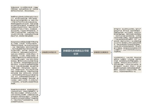 肺爆震伤发病原因及早期症状