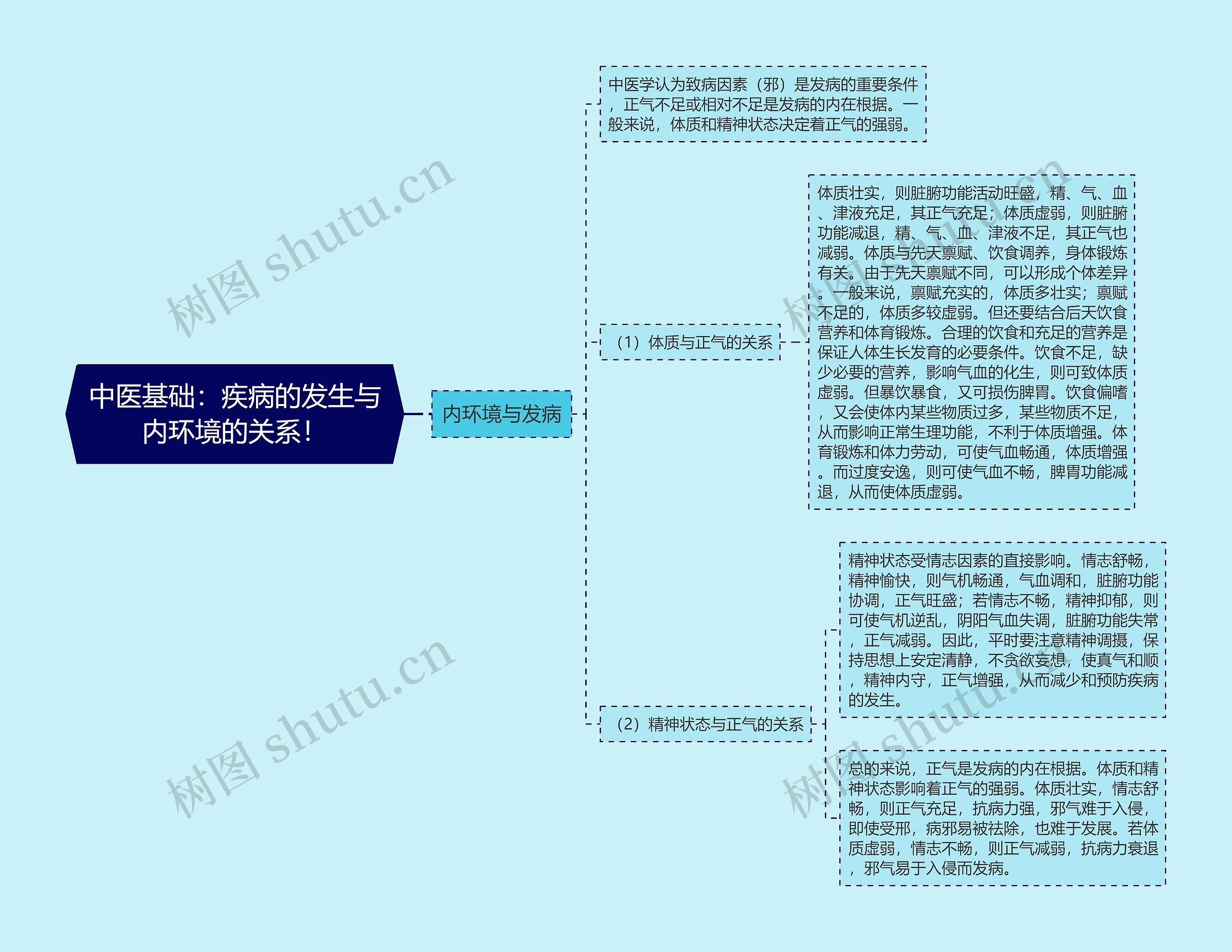 中医基础：疾病的发生与内环境的关系！