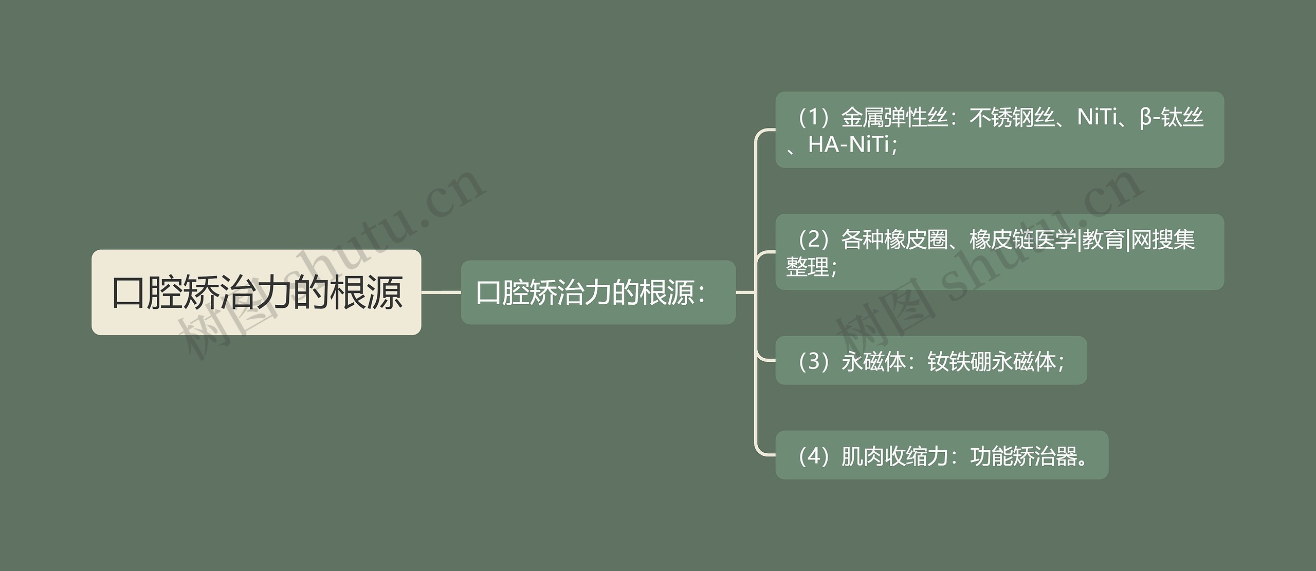 口腔矫治力的根源
