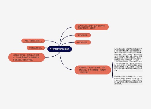 狂犬病的治疗概述