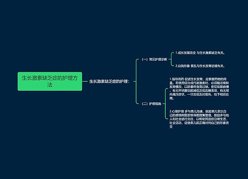 生长激素缺乏症的护理方法