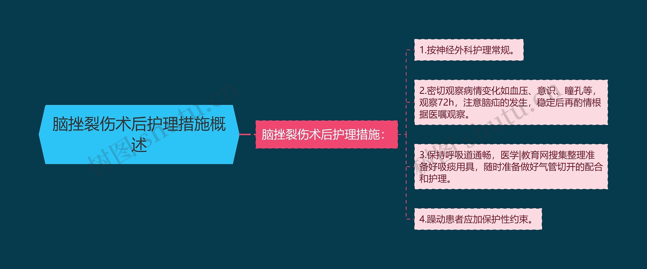 脑挫裂伤术后护理措施概述