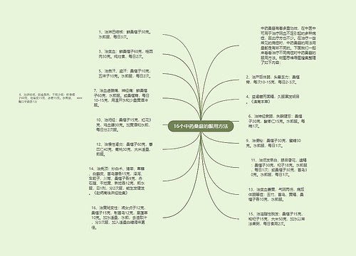 16个中药桑葚的服用方法