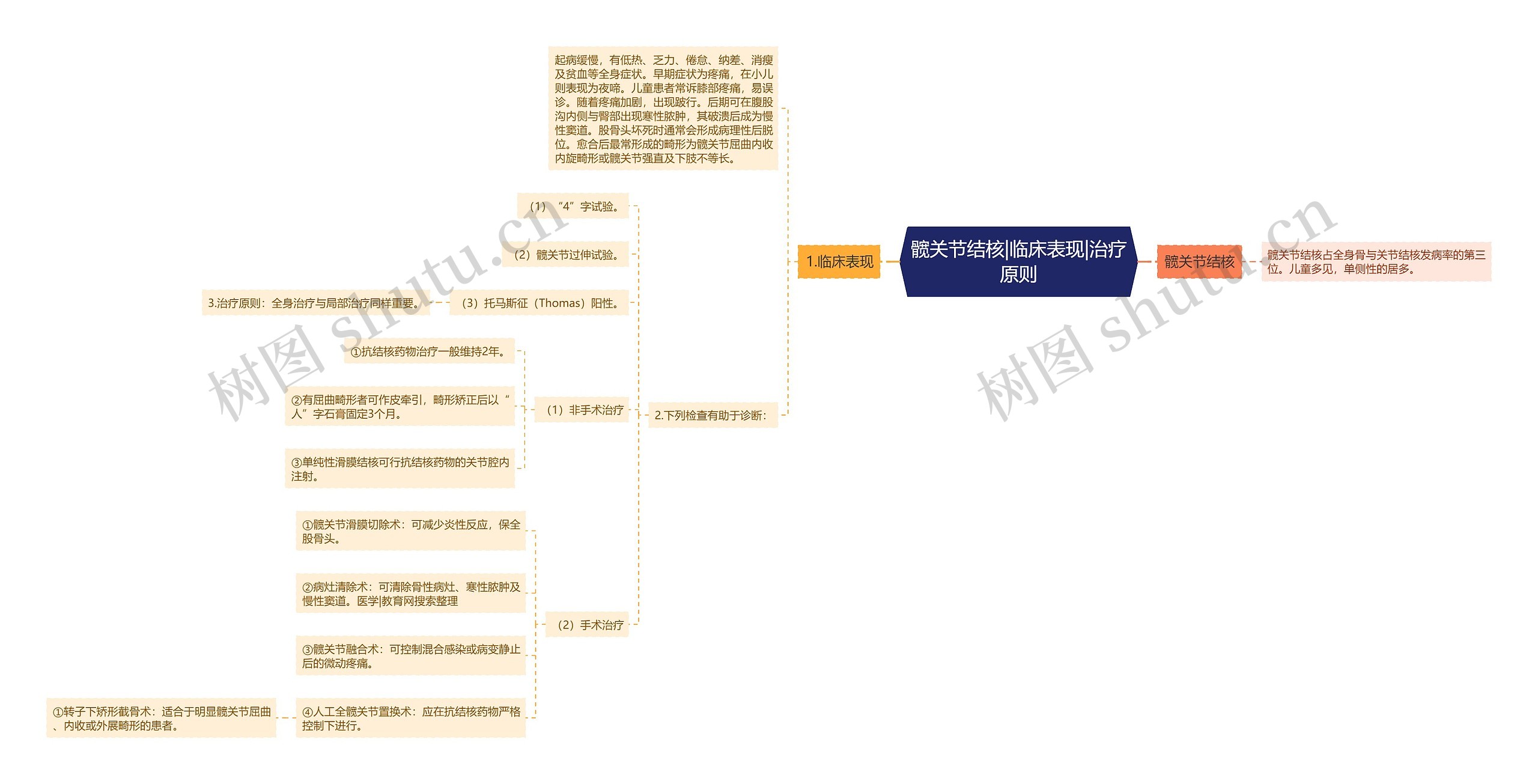 髋关节结核|临床表现|治疗原则