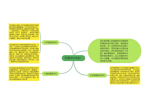 护理评价种类？