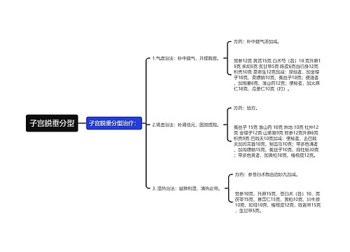 子宫脱垂分型