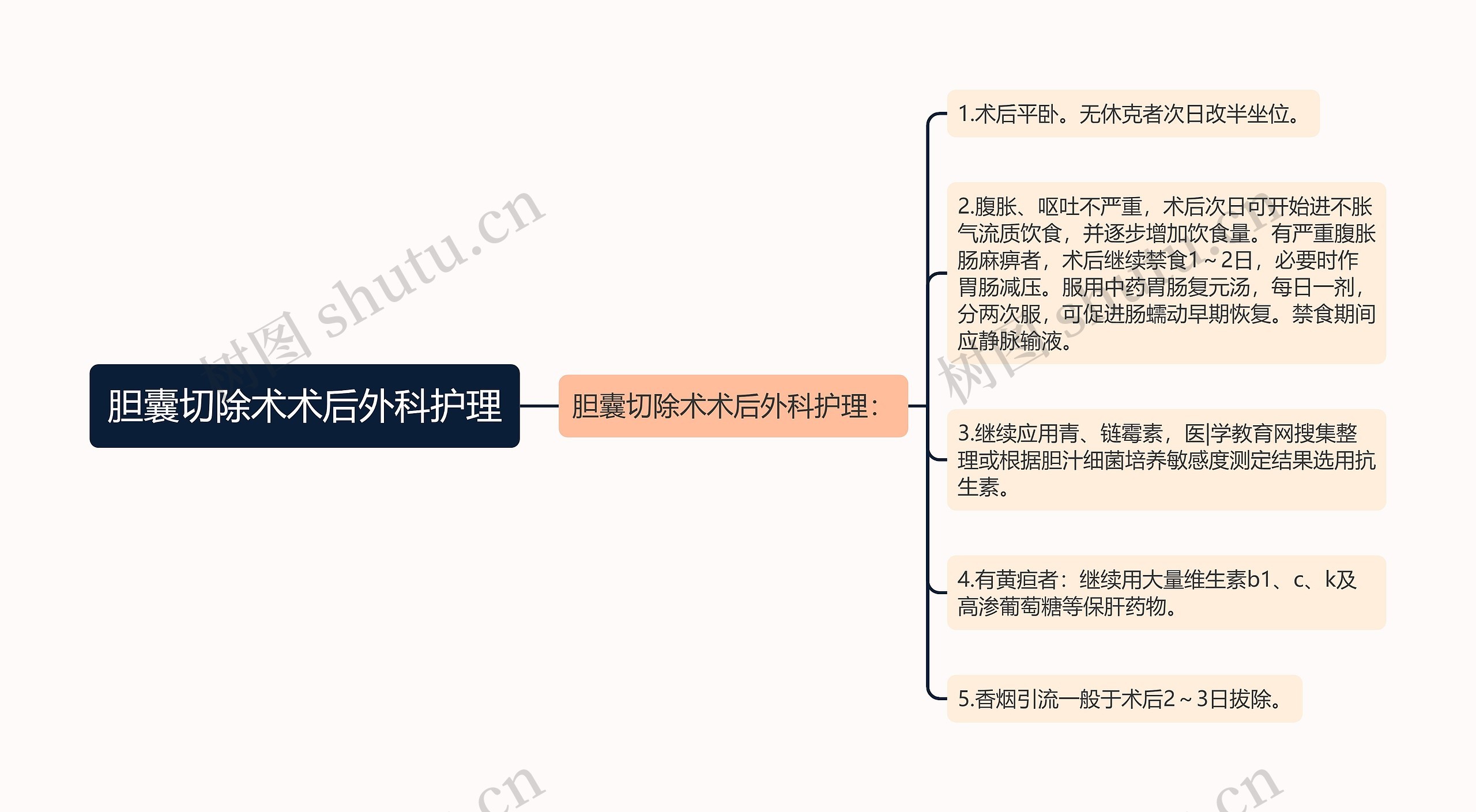 胆囊切除术术后外科护理