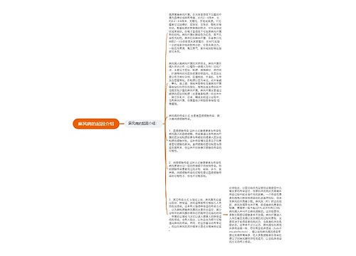 麻风病的起因介绍