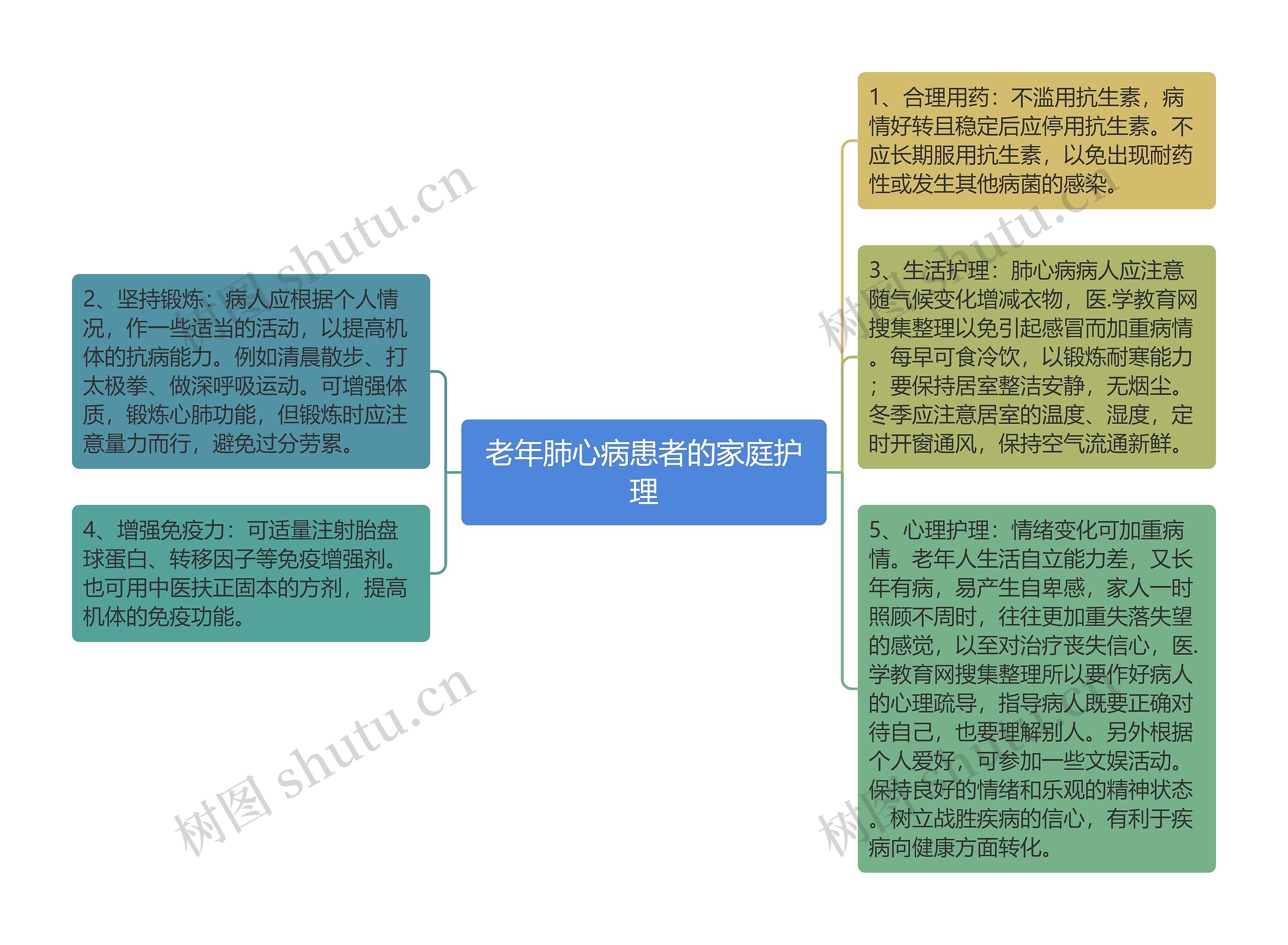 老年肺心病患者的家庭护理