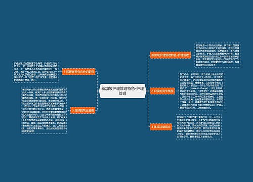 新加坡护理管理特色-护理管理