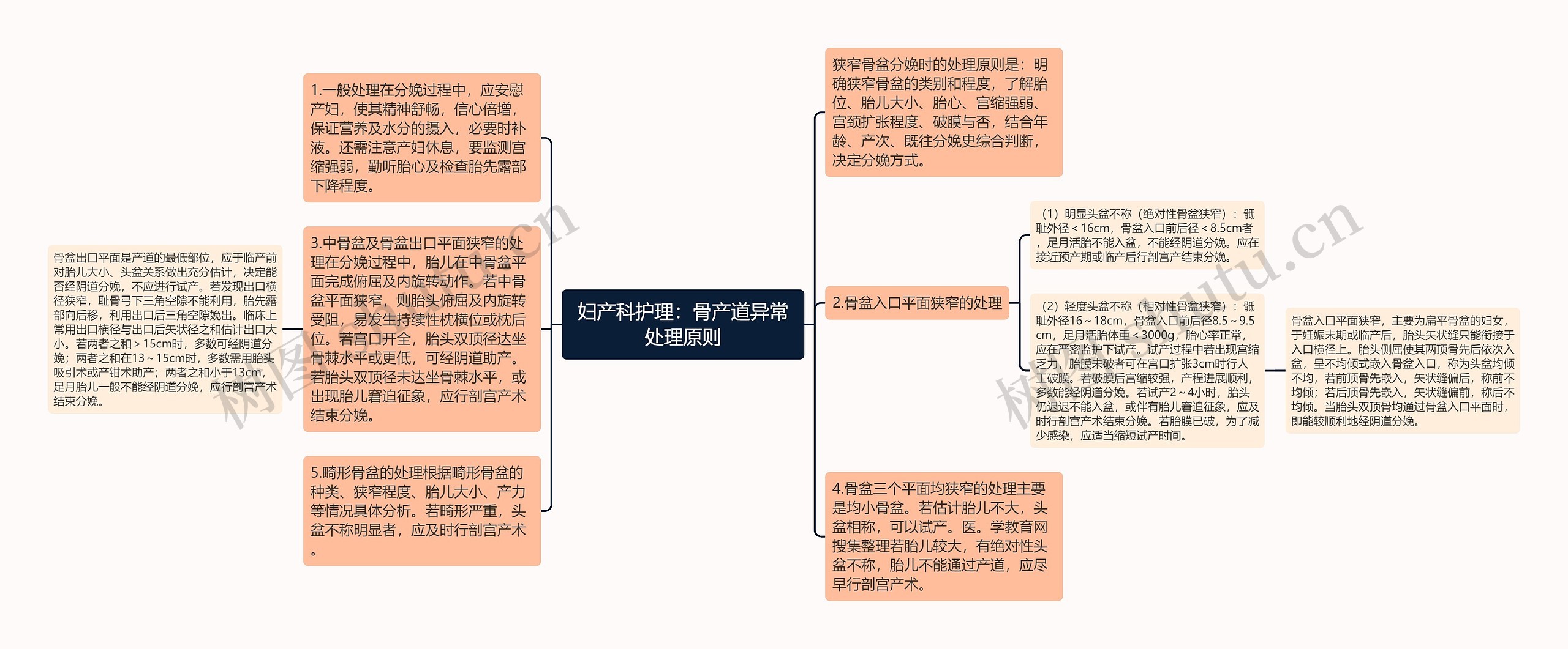 妇产科护理：骨产道异常处理原则