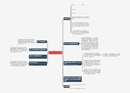 行纪合同范本2022
