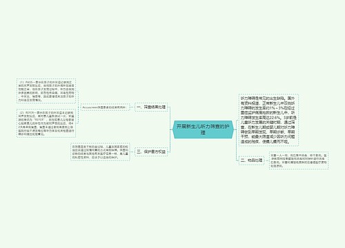 开展新生儿听力筛查的护理