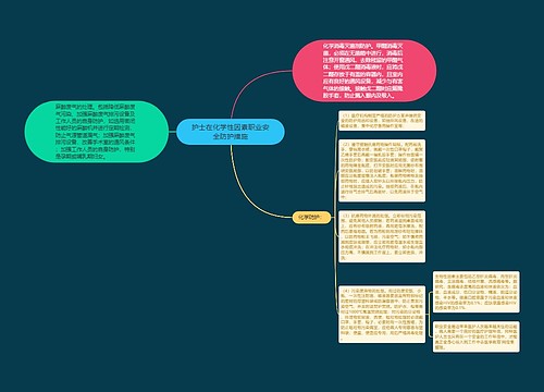 护士在化学性因素职业安全防护措施