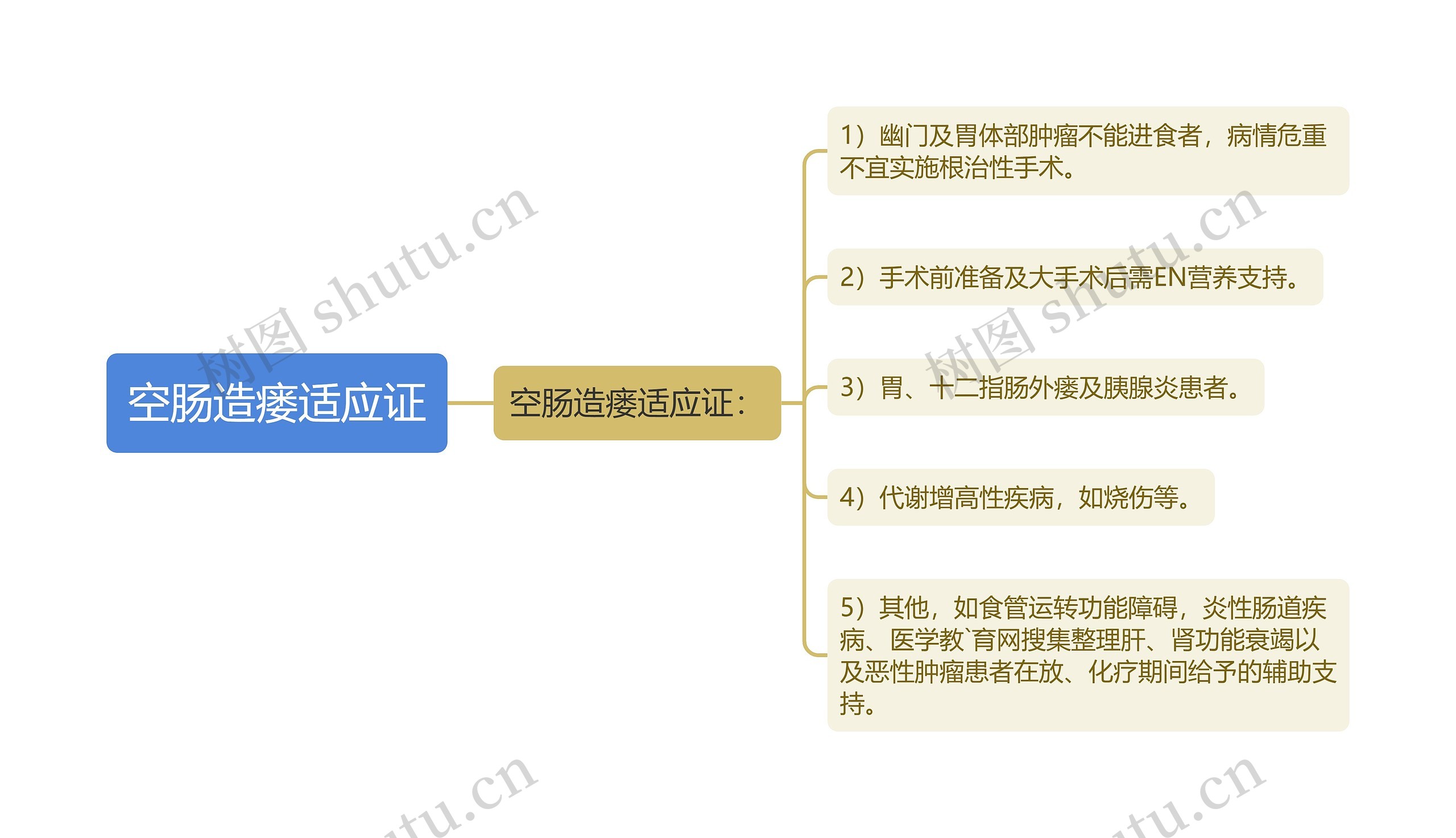 空肠造瘘适应证