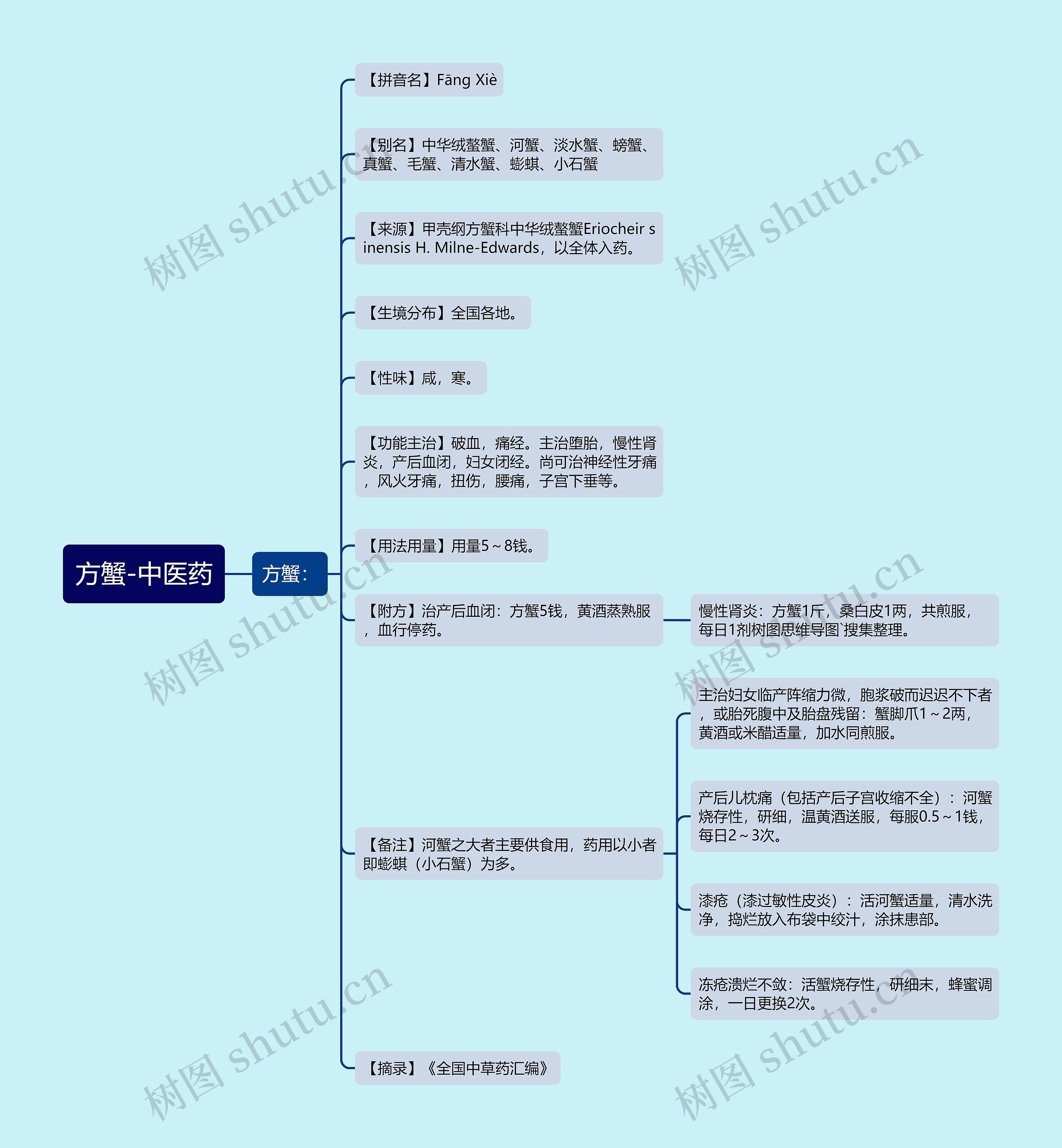 方蟹-中医药 方蟹-中医药