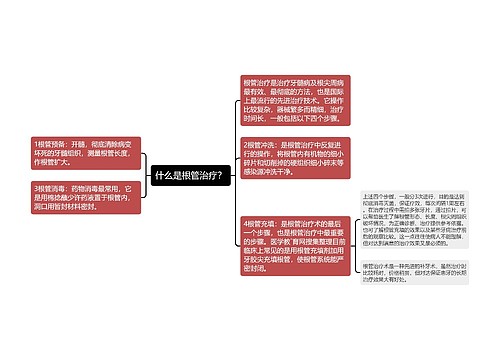 什么是根管治疗？