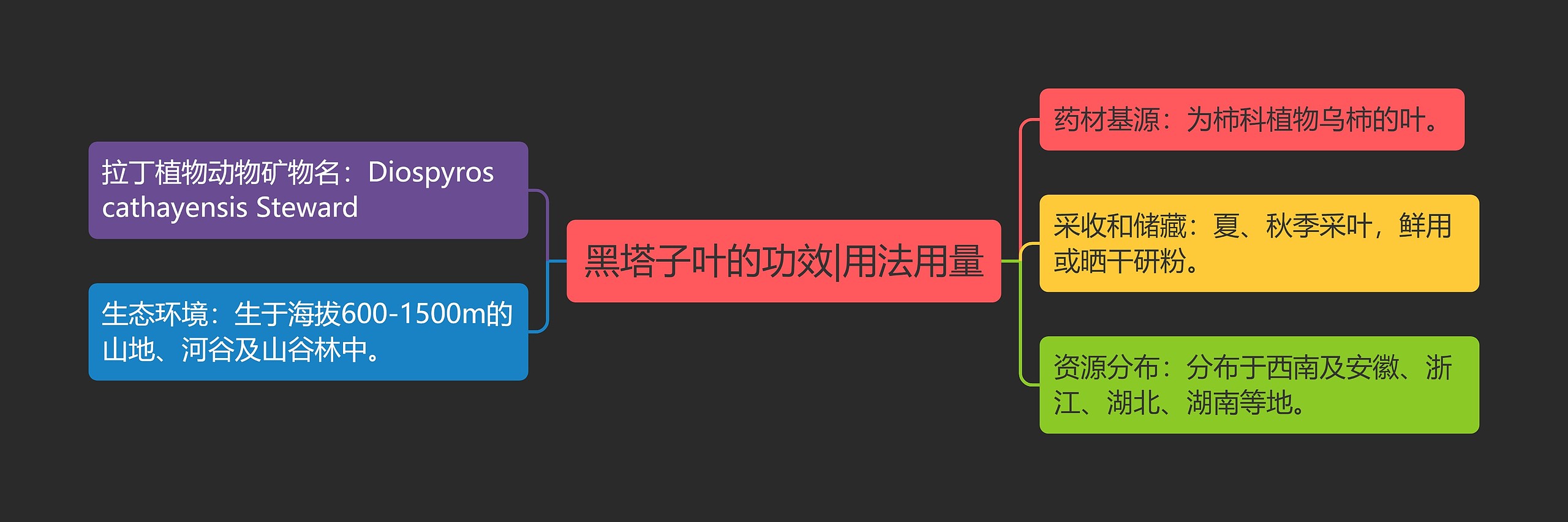 黑塔子叶的功效|用法用量 黑塔子叶的功效|用法用量