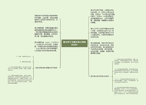 激光用于牙髓及根尖周病的治疗