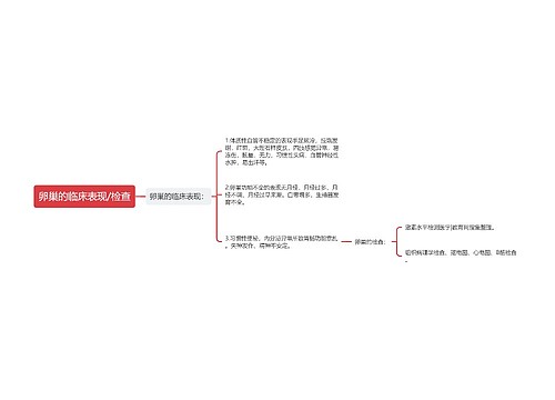 卵巢的临床表现/检查