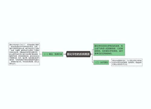 眼化学伤的疾病概要