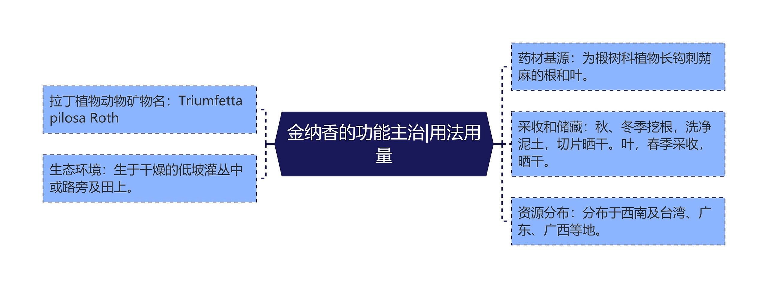 金纳香的功能主治|用法用量思维导图