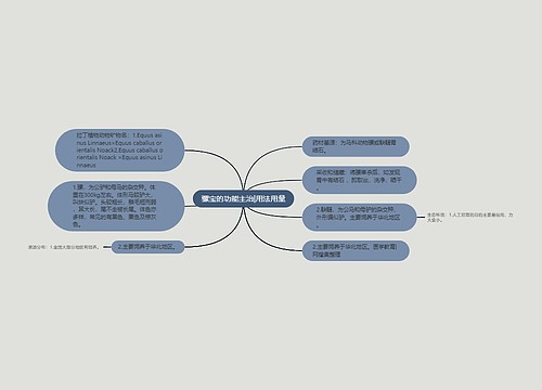 骡宝的功能主治|用法用量