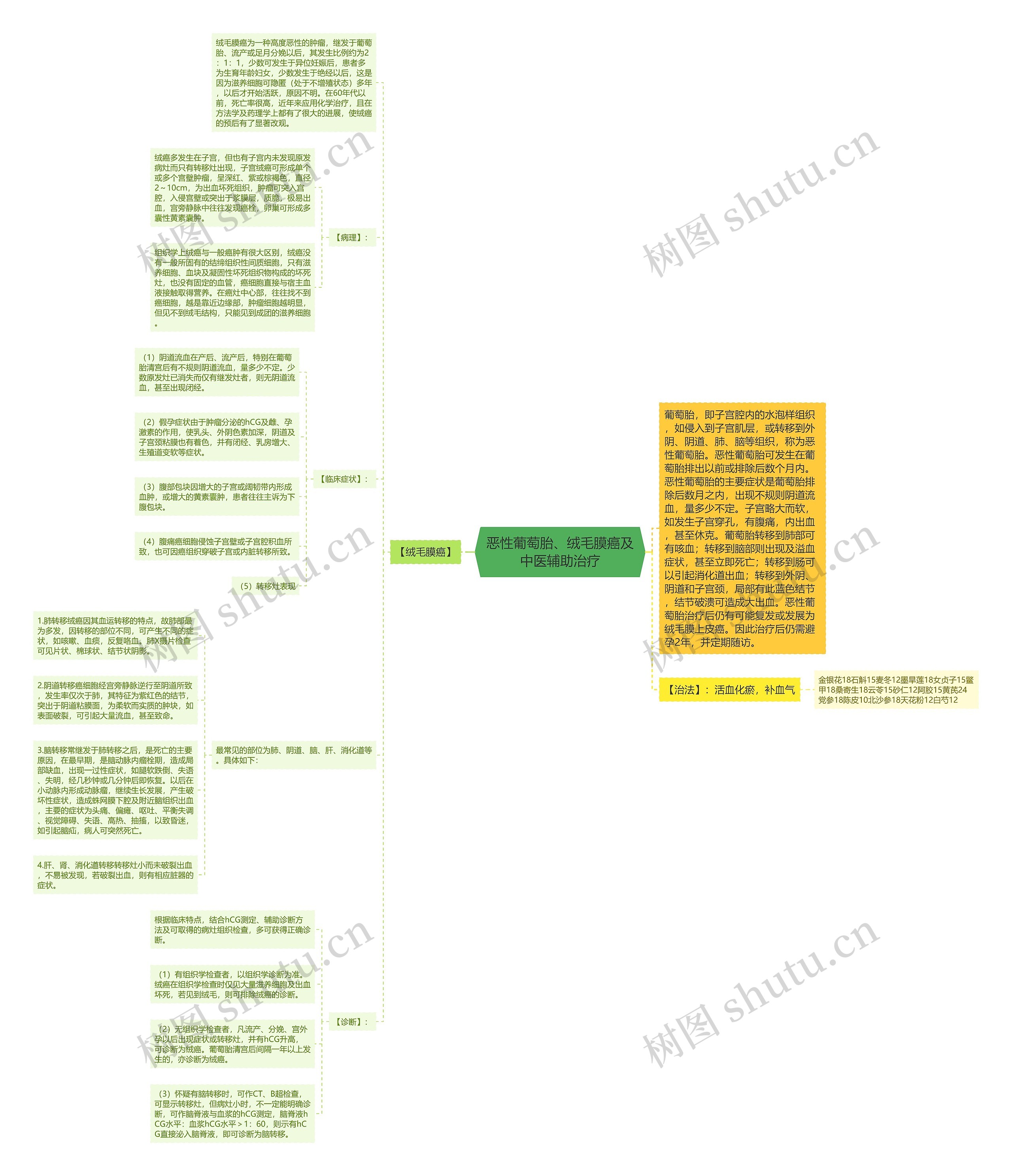 恶性葡萄胎、绒毛膜癌及中医辅助治疗 恶性葡萄胎、绒毛膜癌及中医辅助治疗