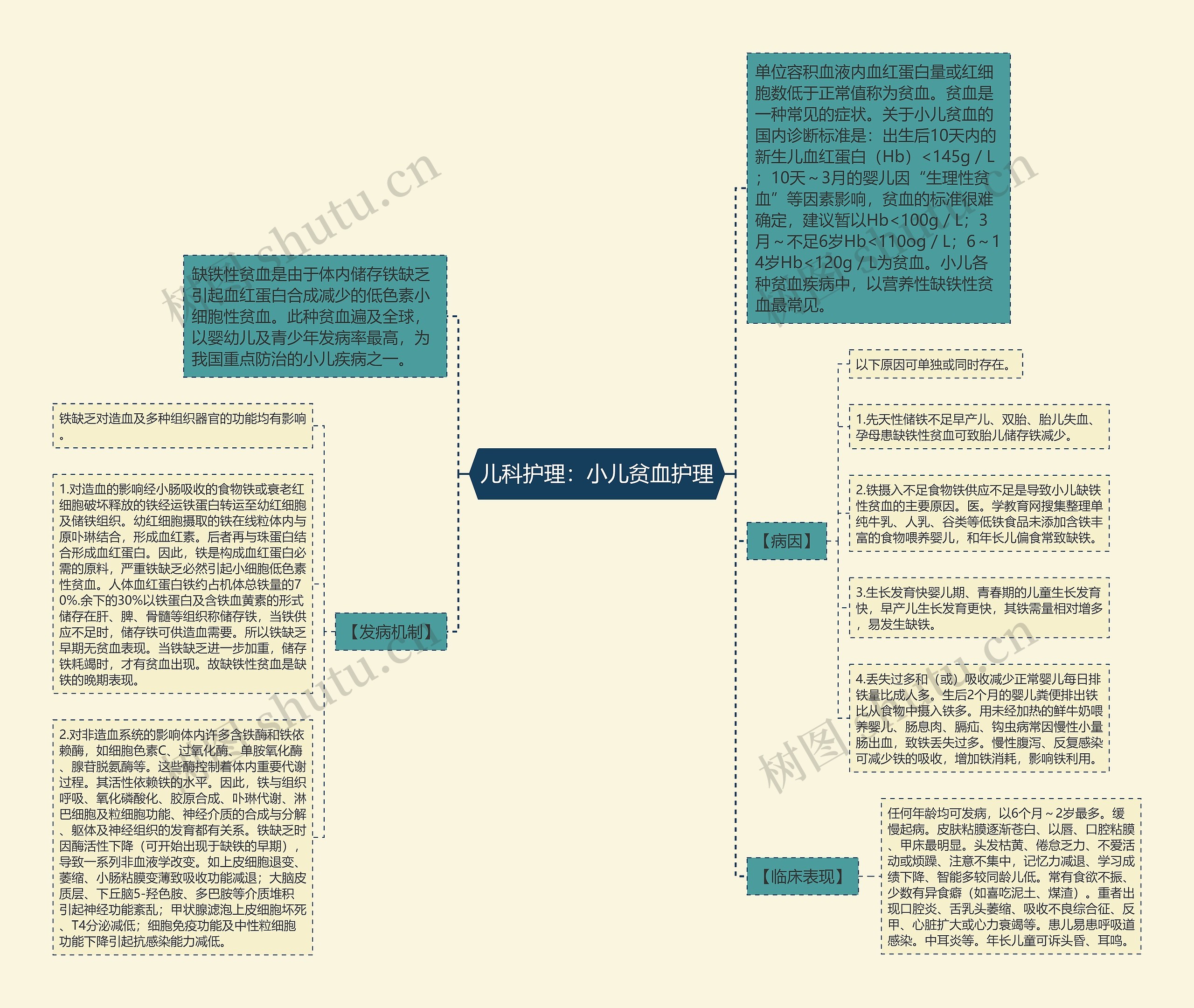 儿科护理：小儿贫血护理